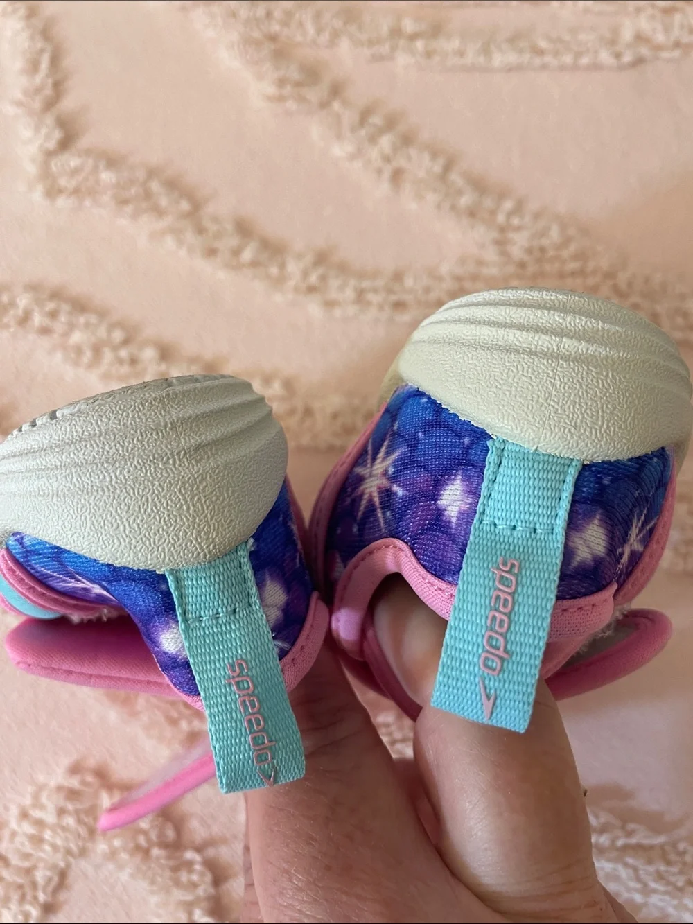 Speedo Kids Pink & Teal Floral Water Shoes